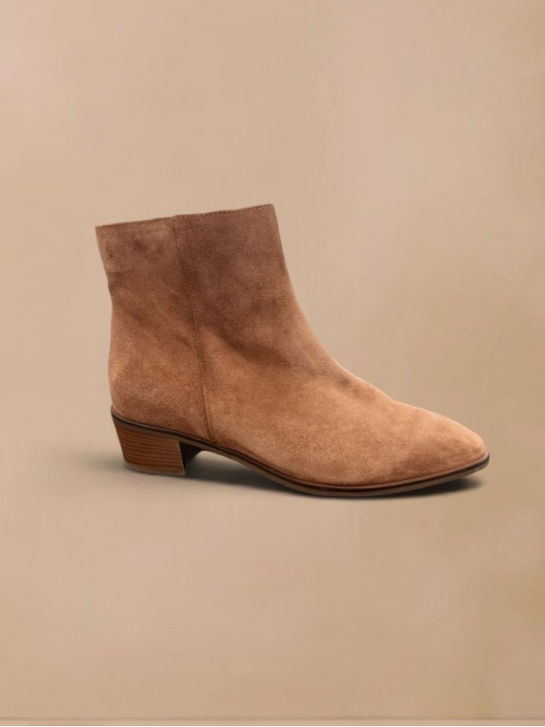 Aquatalia Reeta Luxe Weatherproof Suede Bootie Size 9.5